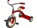Tricycle 3D Model preview