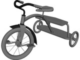 Tricycle 3D Model preview