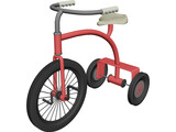 Tricycle 3D Model preview