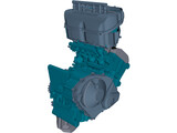 Triumph 675 Engine 3D Model