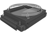 Truck Radiator 3D Model preview