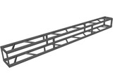 Truss V 3D Model