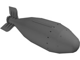 Tsar Bomba 3D Model