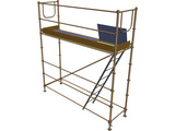 Tubular Scaffolding 3D Model preview