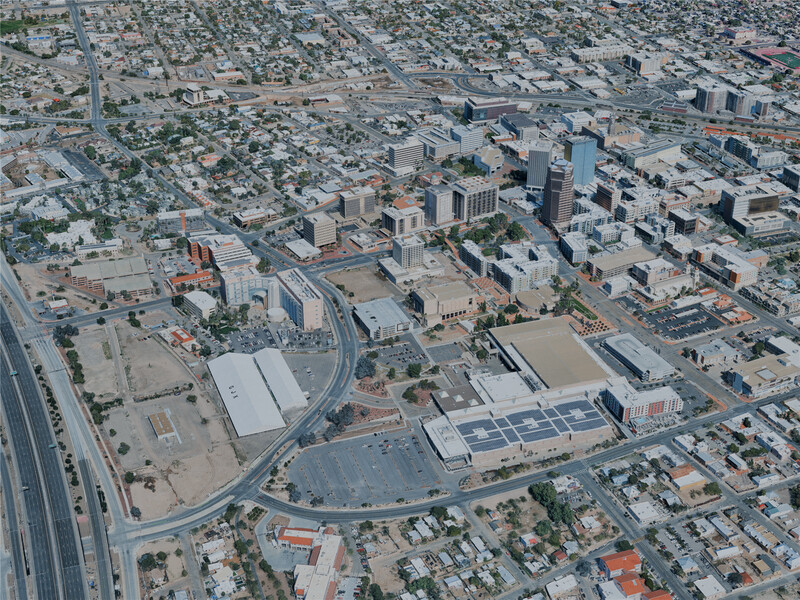 Tucson City, AZ, USA (2024) 3D Model