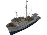 Tuna Clipper 3D Model preview