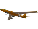Tupolev Tu-16 Badger 3D Model