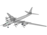 Tupolev Tu-95 Bear 3D Model