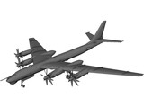 Tupolev Tu-95 Bear 3D Model preview