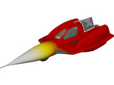 Turbo Sonic Concept 3D Model preview