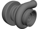 Turbo T06 3D Model preview