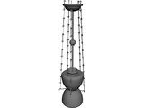 Turkish Hanging Lamp 3D Model preview