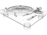 Turn Table 3D Model