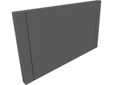 TV Plasma 30inch Polegadas 3D Model