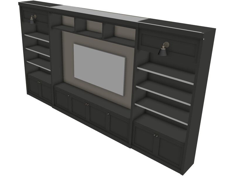 TV Unit 3D Model