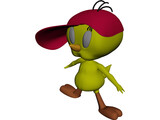 Tweety 3D Model preview