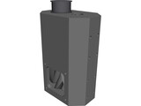 Twin Screw Supercharger 3D Model preview