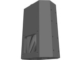 Twin Screw Supercharger 3D Model
