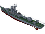 Type 037 Class Submarine Chaser 3D Model