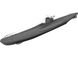 U-99 3D Model preview