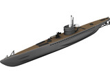 U-Boat Generic 3D Model preview