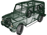 UAZ Hunter 3D Model
