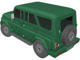 UAZ Hunter 3D Model