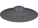 UFO 3D Model preview