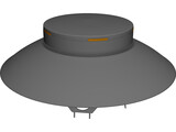 UFO (The Invaders) 3D Model preview