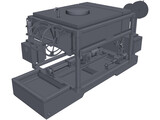 UG Pumping Unit 3D Model preview