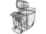 Ultrasound Machine 3D Model