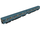 Underground Train Model 817MV 3D Model preview