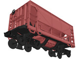 Union Pacific Wagon 3D Model