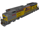 Union Pacific 3D Model preview