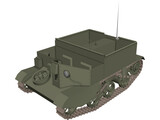 Universal (Bren Gun) Carrier 3D Model preview