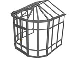 UPVC Traditional Conservatory 3D Model preview