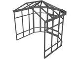 UPVC Traditional Conservatory 3D Model