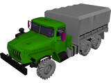 Ural 4320 3D Model preview