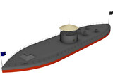 US Monitor 3D Model preview