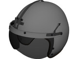 USAF P-4B Flight Helmet 3D Model preview