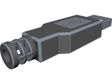 USB Connector 3D Model preview