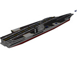 USS CVN-68 Nimitz 3D Model preview