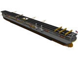 USS Langley (CV-1) 3D Model