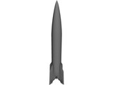 V-2 Rocket 3D Model preview