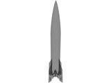 V-2 Rocket 3D Model