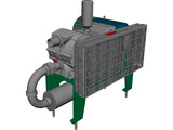Vacuum Pump 3D Model preview