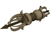Vajra (Dorje) 3D Model preview