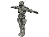 Vanquish Augmented Reaction Suit 3D Model preview