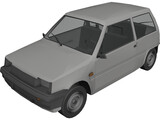 VAZ 1111 Oka 3D Model preview