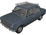 VAZ 21012 3D Model preview